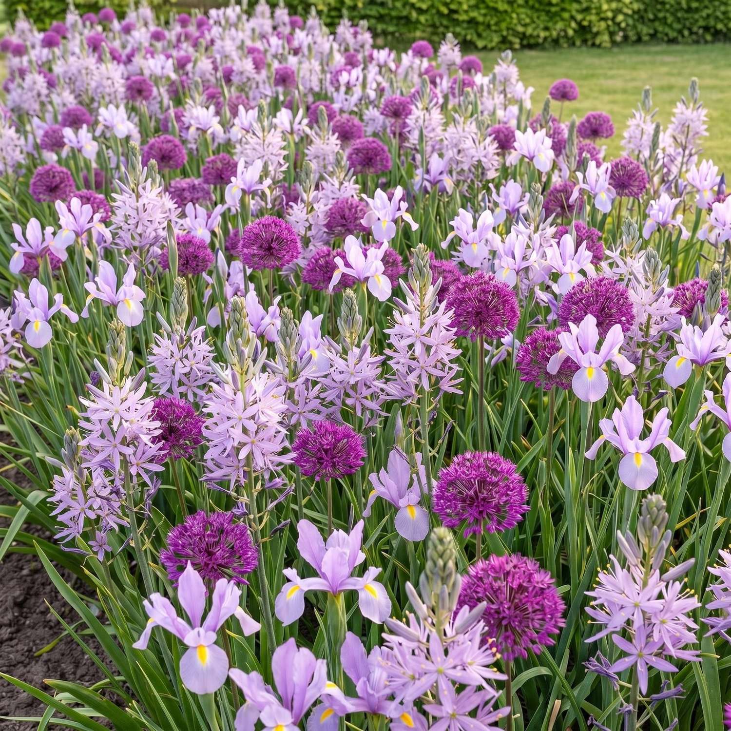 Valmis kukkapenkki 'Silver Lilac' (1 m²)